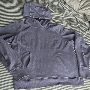 Lululemon Scuba Pullover Hoodie Washed Purple Quartz Size 8
